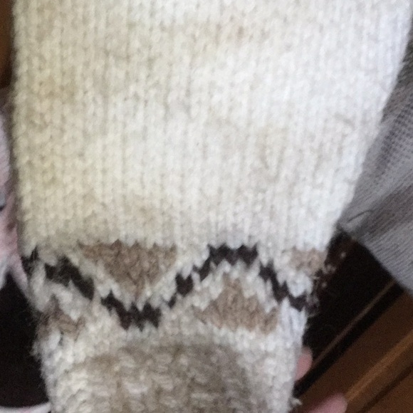 Handmade equestrian knit sweater horse rodeo boho festival cowgirl  Americana - Picture 14 of 16